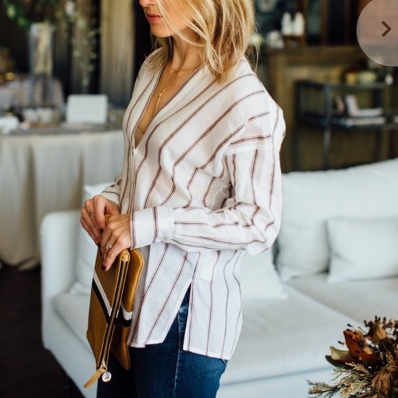 VINCE
TEXTURED STRIPE PULLOVER - OFF
WHITE - Picture 5 of 13